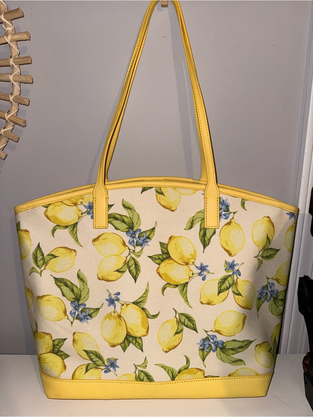 Talbots Perfect Tote in Lemon Blossom